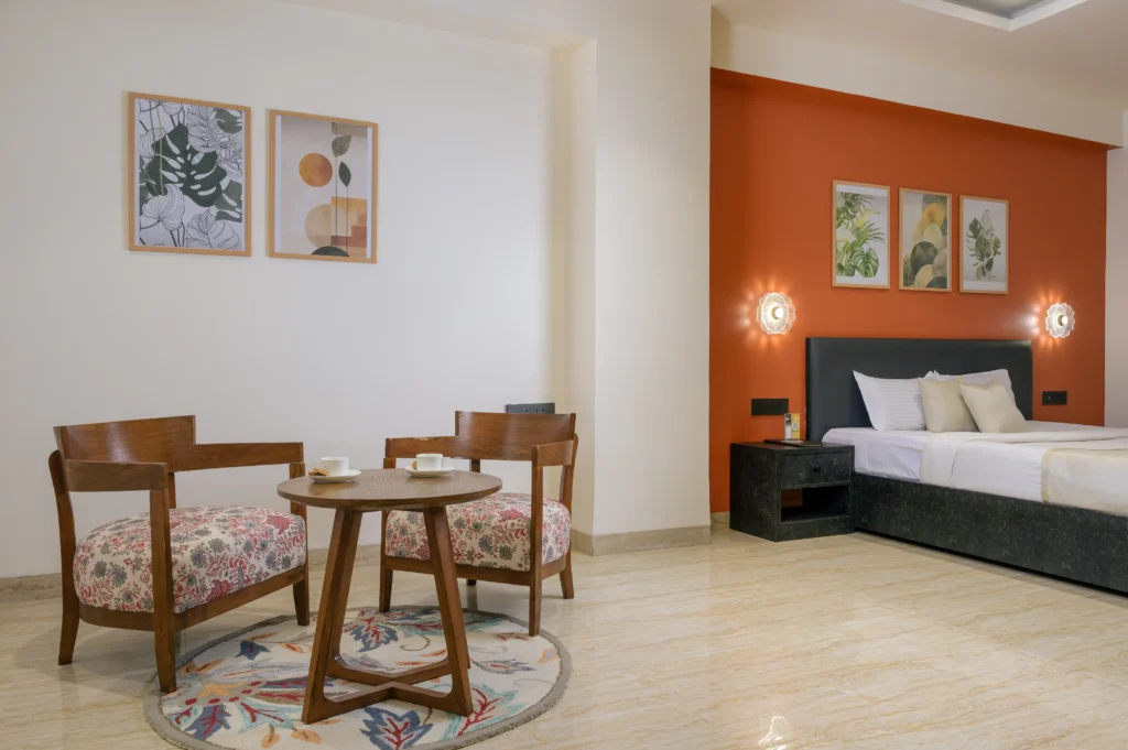 Luxury room at The Grand Neelam